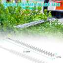 24-Inch Replacement Hedge Trimmer Blades for STI HL HS45 HS45 2-Mix/S Laser-Cut Blades, Compatible with Models 42287106051, 395-407, 4228-710-6051A, 59-201 – 2 Blades Set