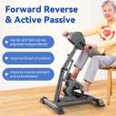 Legs Arms Electric Exercise Bike Active Passive Knee Pedal Trainer Physical Therapy Assisted Rehabilitation Home Fitness Equipment For Seniors