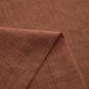 Terracotta Linen Curtains 90 Inches Long, Back Tab Boho Farmhouse Semi Sheer Bohemian Window Curtain Panels for Living Room Bedroom, Rust Cool Maximalist Decor,Cortinas Para Salas Modernas,52"W x 90"L (Pack of 2), Terracotta