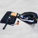 Ecoright Shoe Bags for Travel, Set of 2, 100% Recycled Water-Resistant Zipper Pouch Bags, Shoe Bags for Storage, Travel Essentials for Men & Women