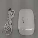 Kepma UV LED Nail Dryer Mini lamp Portable Curing Light for Gel Nail Polish, 6w(White)