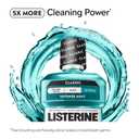 Listerine Cool Mint Intense Antiseptic Mouthwash, Daily Oral Rinse Kills 99.9% of Germs That Cause Bad Breath, Plaque and Gingivitis. for a Fresh, Clean Mouth, Intense Mint Flavor, 1 L