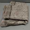 GarveeHome Scalloped Washable Runner Rug 2x6 Runner Non Slip Kitchen Rugs Modern Brown Entryway Rug Farmhouse Soft Bathroom Rugs Stain Resistant Carpet for Hallway Laundry Bedroom 2 ft x6 ft Brown