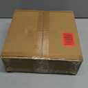 BAG BOX 100 Pack 5.9x3.1x8.25 Inch White Gift Bags with Handles,Bulk Kraft Paper Bags for Shopping, Retail, Merchandise, Wedding, Party Favors, Paper Grocery Sacks