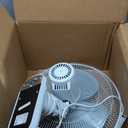 Comfort Zone 16" Quiet 3-Speed Wall Mount Fan with Remote Control, Timer and Adjustable Tilt, Ideal for Home, Bedroom, Gym & Office, CZ16WR