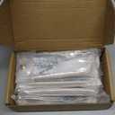 10 Pack 5 Inch Cabinet Pulls Champagne Bronze Kitchen Handles Zinc Alloy Drawer Pulls Solid Cabinet Hardware (5'' Hole Center(128mm))