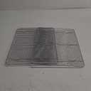 Hiware 2-Pack Cooling Racks for Baking, Stainless Steel Wire Rack Baking Rack Oven Rack Cookie Rack, Oven Safe, Rust-Resistant Rack for Cooking, Baking, Roasting and Grilling - Fit Half Sheet Pan (12" X 16")