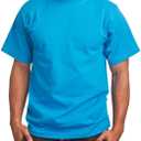 Super Heavy Mens T-Shirt, XXL, Turquoise