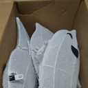 Halloween Decorations Outside Ghost Decor - HOYECHI Halloween Decorations Outdoor Lighted 3 Pack Ghost 3.5FT, Light Up Ghost With 75 Led Lights, Ground Stakes, for Front Yard Porch Gardens Lawns Party