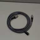 Highwings 8K@60 HDMI Cable 10FT/3M, 48Gbps 2.1 High Speed HDMI Braided Nylon 4K120 144Hz RTX 3090 eARC HDR10 4:4:4 HDCP 2.2&2.3 Compatible for PS5, PS4, UHD TV and PC (Grey)