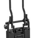 Cosco Shifter Folding Hand Truck/Cart - Heavy Duty Steel Frame, 300lbs Capacity, Black