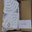 Matte White Tension Shower Caddy Corner Organizer, Rust-Proof Stainless Steel | 4 Deep Adjustable Shelves, Anti-Slip Tension Pole 34114 | Hooks, Towel Bar & Soap Holder for Clean Modern Bathrooms