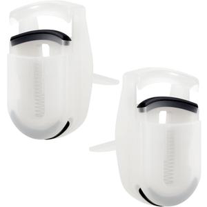 2-Pack Portable Mini Eyelash Curler  Compact One-Press Lash Curling Tool for Natural Lift