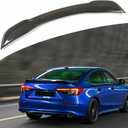 Rear Spoiler Compatible with 2022-2024 11th Gen Civic 4-Door Sedan Civic Sedan Spoiler Trunk Rear Spoiler Wing Lip for Civic Sedan Accessories