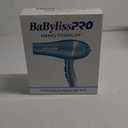 BaBylissPRO Nano Titanium 2000-Watt Blow Dryer with Concentrator Nozzle, Professional Grade Ionic Corded Styling Tool for Hair (Blue)