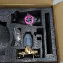 Black Tub Shower Faucet Set Complete with 8-Inch Rainfall Shower Head and Tub Spout Included Shower Valve Tub Shower Trim Kit Matte Black