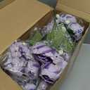 Crowye 16 Bundles Artificial Peony Silk Flower Hydrangea Fake Peony Bouquet Elegant Faux Flowers with Stems for Wedding Table Centerpiece Party Home DIY Decoration (Purple)