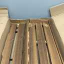 Folding Balcony Railing Table, Solid Wood Balcony Hanging Table, Railing Plant Holder, Balcony Bar Table Furniture for Apartment, Patio, Deck