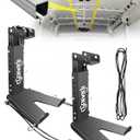 Van Interior Ladder Storage Holder, Sliding Internal Ladder Rack (Mounting Rails not Included), Fit for Van/Trailer/Truck Roof, Securely Stores Ladders in Vehicle