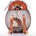 Tooarts Money Bank Puppy Iron Handmade Coin Bank Practical Craft Piggy Bank Home Decoration Christmas Birthday Gift