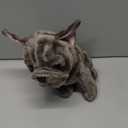 French Bulldog Stuffed Animal, 8.6 inch Realistic Puppy Plush Cute Soft Dog Gifts for Boys and Girls (Gray)