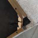 Porter Designs Annie Wood Trim Sofa, Cream