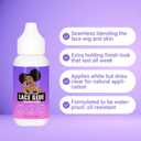 Lace Tint Spray For Wigs Hair Tint Lace Spray Wig Tint Lace Spray Lace Tint Mousse Wig Glue for Front Lace Wig Set Wig Installation Kit (Medium Brown)