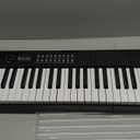 88 Key Piano Keyboard, Electric Digital Piano with Semi Weighted Keys, Keyboard Piano with Sustain Pedal, Power Supply, Stand, Carrying Case, Headphones, USB-MIDI Compatibility, for Beginner Adults