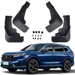 4pcs Mud Flaps Splash Guards Compatible for Honda CR-V CRV 2023 2024 2025 Front and Rear Fender Cover Mudguards Mudflaps Car Accessories