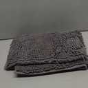 Muddy Mat | Super Absorbent Door Mat Indoor, Microfiber Quick Dry Chenille Entryway Rug, Non-Slip Front Door Mat, Indoor Mats for Entryway, Machine Washable Pet Rug, Grey 28"x18"