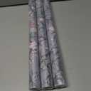 3 x Boho Floral Wallpaper Peel and Stick Leaf and Bird Contact Paper Blue and Pink Wallpaper for Cabinets Thickened and Waterproof Self Adhesive Removable Wallpaper for Bedroom Vinyl 17.378.7