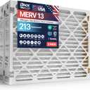TruFilter Compatible with AprilAire 213 Replacement Filter for AprilAire (2-Pack) - MERV 13 - MADE IN USA - HVAC AC Furnace Filters Allergies, Mold, Bacteria, Smoke, MPR 1900 FPR 10 Air Filter