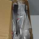 Alsonerbay Corner Shelf Wall Mount, 4 Tier Floating Shelves for Wall, Easy-to-Assemble Wall Shelves Rustic Wood Decor for Bedroom Living Room Bathroom Kitchen Office, Walnut Finish