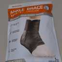 WHCOOL Slim-Fit Ankle Brace for Sprained Ankle, Quick Lace Up Ankle Support for Women Men with 2 Auto-Shaped Pads, Air Fabric Cool Ankle Stabilizer for Injury Recover, Running, Sports, M(12”-13”)