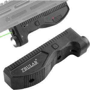 1650 Lumens Strobe Function,Light Laser Combo Compatible with M-Lok Rail Surface, Tactical Flashlight and Laser Sight,High Real Lumen,USB-C Rechargeable IIIA Class Laser Power Output 5mW