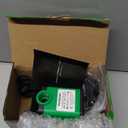 VIVOSUN 800GPH Submersible Pump(3000L/H, 24W), Ultra Quiet Water Fountain Pump with 10ft. High Lift with 6.5ft. Power Cord, 3 Nozzles for Fish Tank, Pond, Aquarium, Statuary, Hydroponics Green