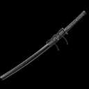 Black Samurai Japanese Sword Katana Swords Hand-Forged