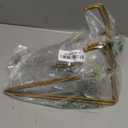 TR-LIFE 10 Inch Large Plate Stands/Holder for Display - Metal Picture Frame Holder Stand + Small Easels for Decorative Plate, Platter, Book, Plaques, Photo, Tabletop Art (Gold 2 Pack)