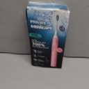 Philips Sonicare 4100 Series Electric Toothbrush - Sonic Toothbrush with Advanced Sonic Technology, Pressure Sensor, Two Intensity Settings, Smartimer & Quadpacer, Deep Pink, Model HX3681/26