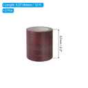PATIKIL Wood Grain Repair Tape 2.2" x15ft,2 Pcs Self Adhesive Realistic Textured Repair Tape Patch for Floor Door Table Cabinets Desk,Dark Chestnut Mahogany