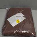 Softalker Rectangle Tablecloth, Waterproof & Stain Resistant Table Cloths Wrinkle Free Fabric Washable 210GSM Polyester Table Cover for Dining/Party/Outdoor - 90 x 132 inch,Chocolate