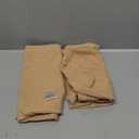 SUBRTEX Stretch Armrest Covers Spandex Arm Covers for Chairs Couch Sofa Armchair Slipcovers for Recliner Sofa with Twist Pins 2pcs (Khaki)