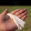 Flipped 100% Natural Macrame Cotton Cord, 6mm x 55 Yards Twine String Colored Cotton Rope Craft Cord for DIY Crafts Knitting Plant Hangers Christmas Wedding Decor (Beige, 6mm55yards)