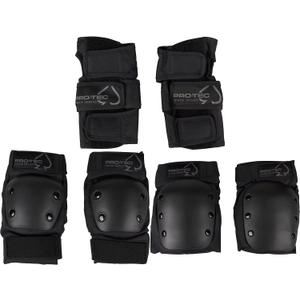 ProTec Spade Series Junior Pad Set  Includes Knee Pads, Elbow Pads, and Wrist Guards for Skateboarding, Cycling, and Sports  Enhanced Protection and Comfort