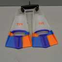 TYR Stryker Silicone Swim Fins - Adult Swimming Gear for Training and Racing