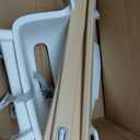 Stokke Clikk High Chair, White - All-in-One High Chair with Tray + Harness - Light, Durable & Travel Friendly - Ergonomic with Adjustable Features - Best for 6-36 Months or Up to 33 lbs