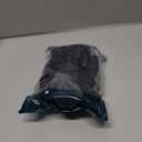 1.5" Square Non Slip Furniture Leg Coasters,16PCS Caster Cups, Rubber Pads Hardwood Floors Protectors for Sofa Bed Piano, Table and Chair Leg Anti Slide Floor Protector.(1 1/2 Black)