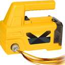 Oil Change Pump Extractor Compatible with Dewalt 20V MAX Battery (Battery Not Included), 120W Self-Priming Oil Transfer Pump, 300GPH, for Warm Engine Oil, Diesel & Marine Use