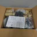 Minetom 2 Pack Super Jumbo Christmas String Lights or Pathway Marker Lights, Outdoor Xmas Decorations, 11Ft 5 LED Jumbo C9 Hanging Light Waterproof Lawn Dec for Holiday Home Tree Roof Yard, Multicolor