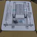 Midea 8,000 BTU U Shaped Smart Inverter Window Air Conditioner - Cools 350 Sq Ft, Ultra Quiet with Open Window Flexibility - Alexa/Google Assistant Compatible - 37% Energy Savings, Remote 